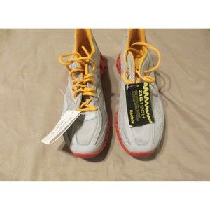 Reebok Women's Zig Sonic Althetic Running Shoes Size 7 Grey and Pink